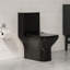 Toilette carrée une pièce à double chasse 1,12 / 1,6 GPF Carre