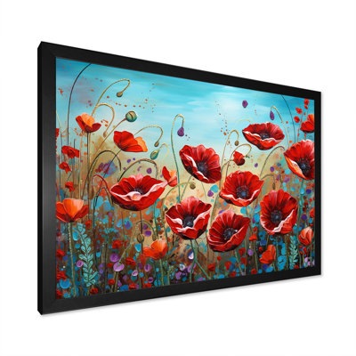 Red Poppies Blossoming III - impression