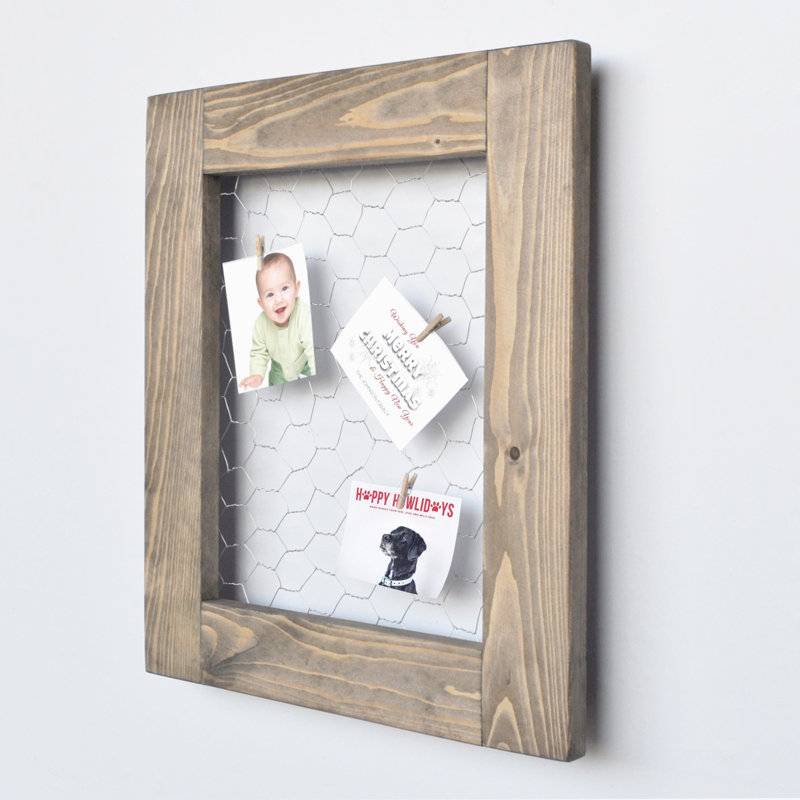 Tablette flottante en bois massif avec tablettes réglables Leanna