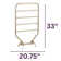 Chauffe-serviettes mural/sur pied Warmrails Traditional