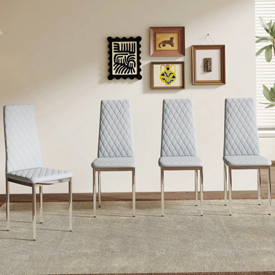 Ensemble de chaises de salle à manger modernes et confortables pour divers styles de maison