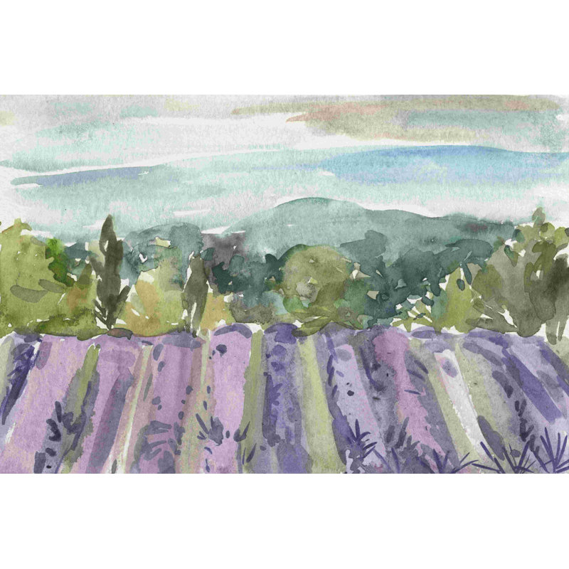 Aquarelle III, L 12 po x H 8 po