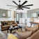 Clercq 72" 8 - Blade Reversible Ceiling Fan with Lights and Remote, 6 Speeds Ceiling Fan