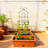 102cm H x 42cm W Metal Lattice Panel Trellis