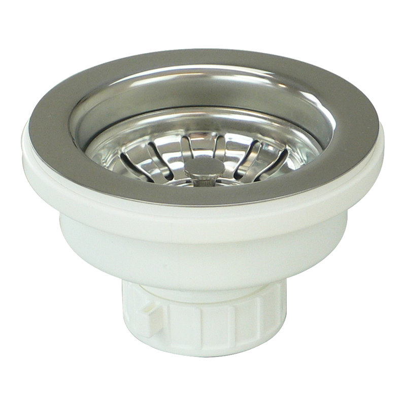 Filtre à paniers 4", Acier inoxydable poli