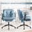 Modern Cross Legged Office Chair With Adjustable Lumbar And Armrests-951523855