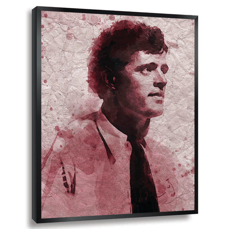 Jack London - reproduction de photo encadrée, H 18 po x l 14 po