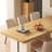Modern minimalist dining table set for home use-111068556