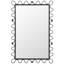 Miroir en métal 36 po Seleukos