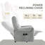 Fauteuil inclinable électrique lève-personne standard de 31,1 po Tasley