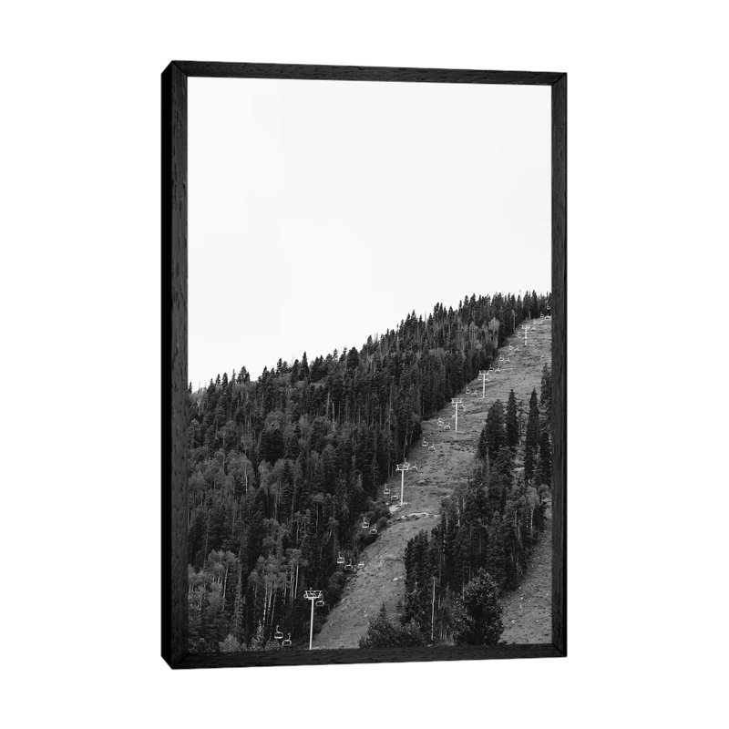 Taos Ski Valley by Bethany Young - Print on Canvas, 101.6cm H x 66.04cm W x 3.81cm D, Black Framed