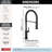 Touch2O Technology Kitchen Faucet with Touchless Technology-124678907