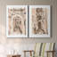 Blush Architecture Study III - Toile tendue avec châssis de qualité supérieure - Prêt à être accroché-108955134