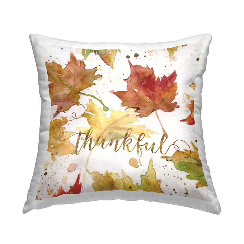 Floral Throw Pillow