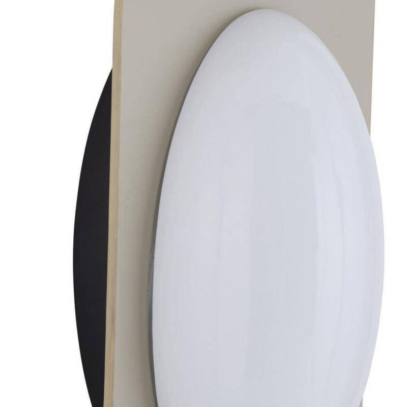 Jeter 1 - Light LED Armed Sconce, Bone