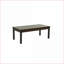 Ensemble de tables basses 3 pièces Classic Espresso pour le salon - robuste avec 2 tables de bout, lignes épurées
