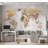 Peel & Stick Map Wall Mural - World Map-1892142496