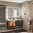 26.5" Linear Bath Bar Medium LED with Clear Glass-108202038