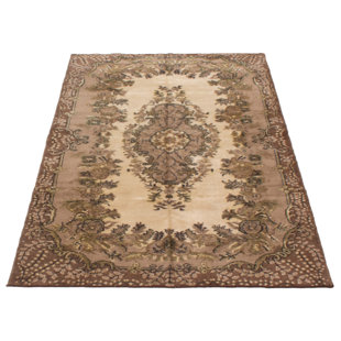 Tapis crème Melis Vintage 5 pi 3 po x 8 pi 8 po