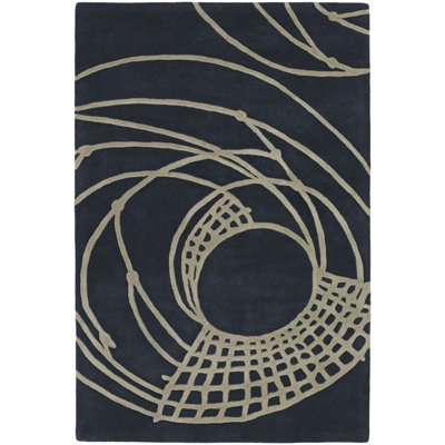 Tapis noir lefferts