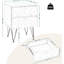 Radabaugh 40cm W Iron Bedside Table