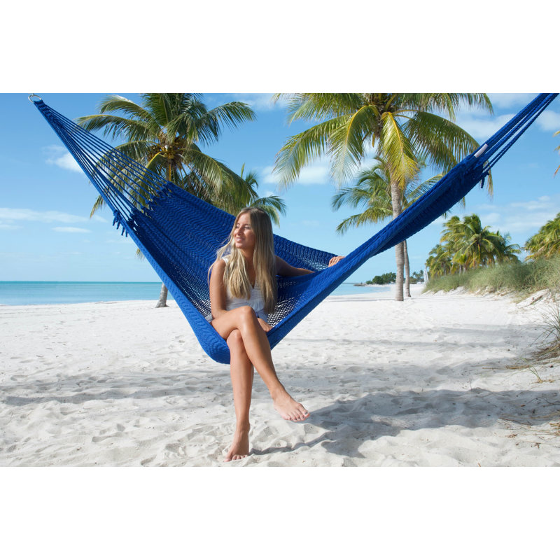 Hamac double classique Aoife, Bleu foncé