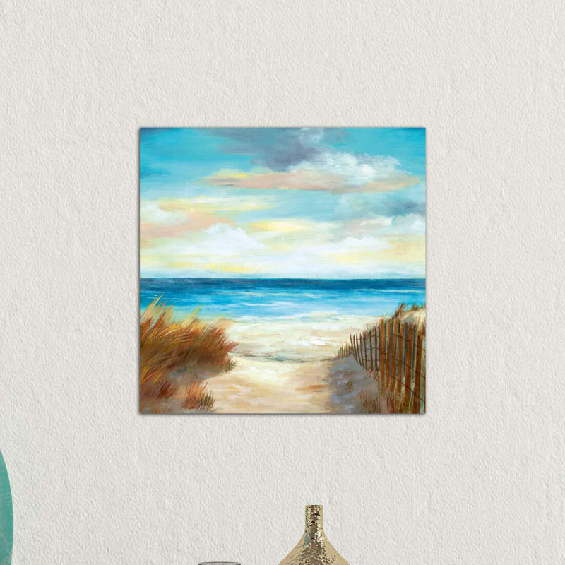 Reproduction d’art, "Ocean Breeze" par Nan, H 26 po x l 26 po x P 1,5 po, Toile tendue