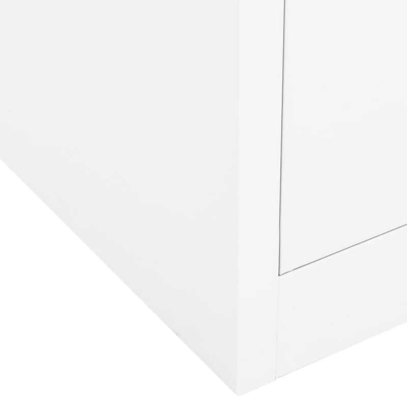 Bryshon 3 -Door 3 -Drawer, White