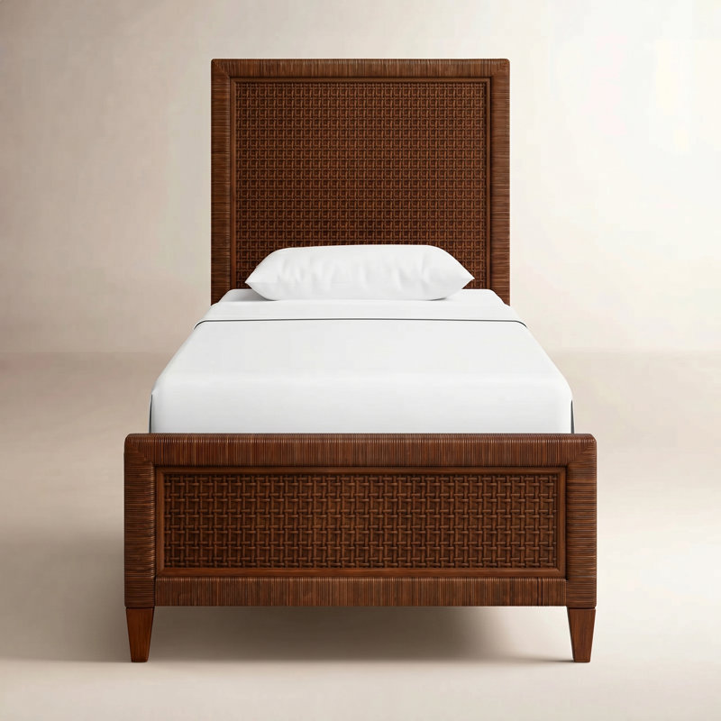 Naples Low Profile Standard Bed, Twin, Sea Glass