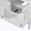 Meuble-lavabo de salle de bain avec lavabo, tiroir fonctionnel, tablette de porte-338546380