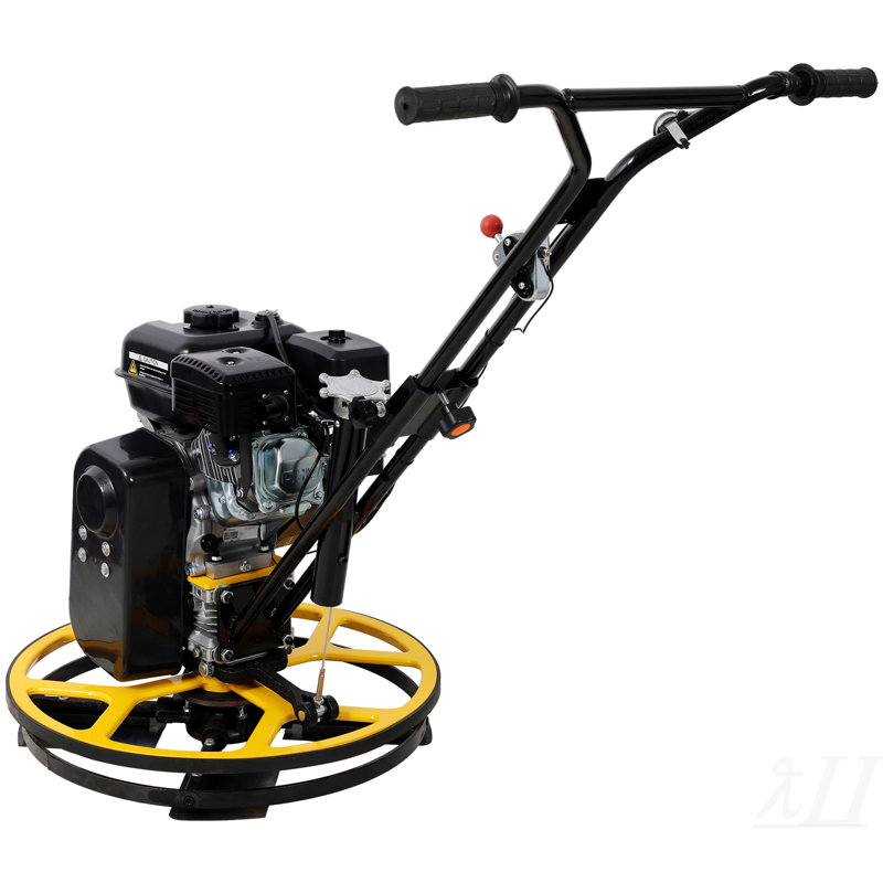 Power Trowel, truelle de ciment à marche arrière de 22,5 po avec plateau flottant, finisseur de surface à béton lisse alimenté au gaz 7HP