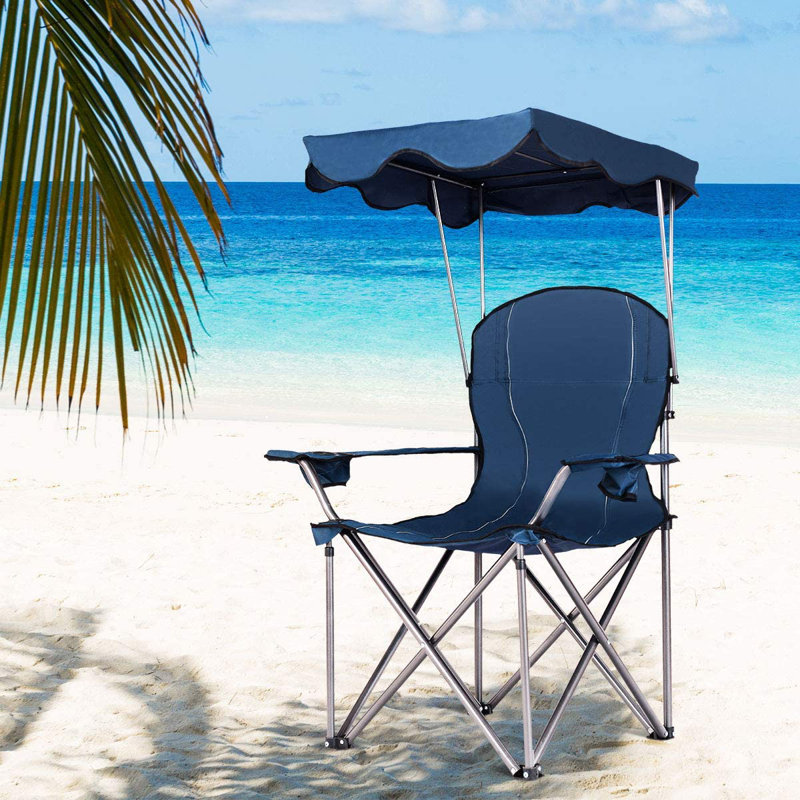 Kettlersville Folding Camping Chair, Blue