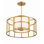 Brian Patrick Flynn For Crystorama Hulton 5 Light Luxe Gold Chandelier