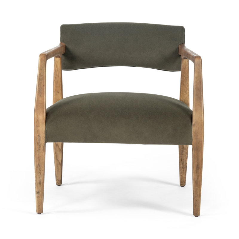 Tyler 22" Armchair, Loden Performance Velvet