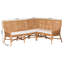 Ensemble de banc de salle à manger 2 pièces Bali & Pari Baako