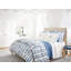 Blue Brush Duvet Cover-50778516
