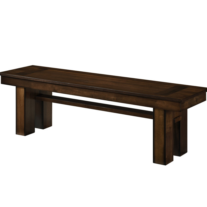 Banc transitionnel en bois