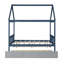 Lit plateforme avec couchette House