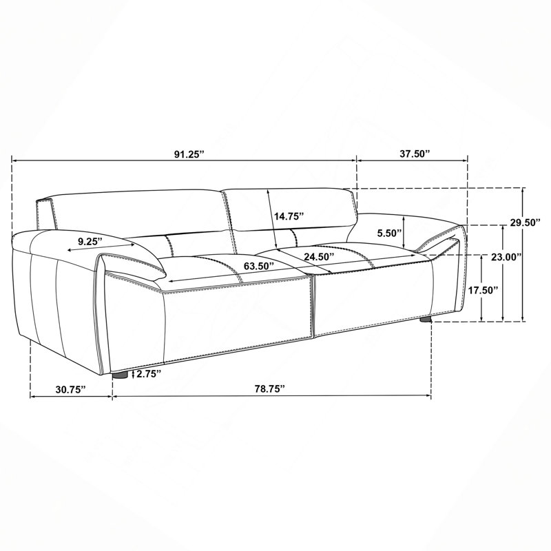 Hudson Upholstered Sofa