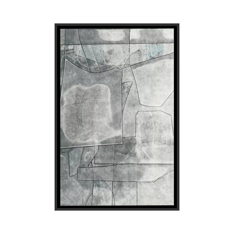 « codex », impression sur toile, Toile avec cadre noir, Pas de tapis, H 48 po x l 32 po x P 1,5 po