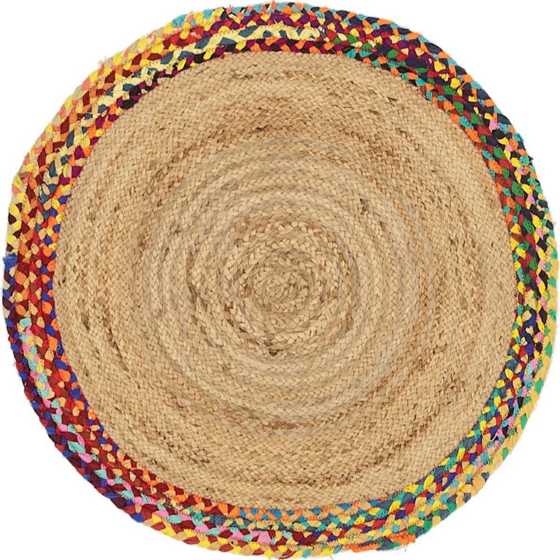 Melodie Cotton Indoor Rug, Round 3'3"