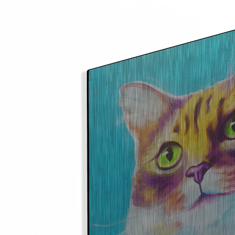 «Cat - Willow» par Dawg Painter, H 12 po x l 12 po
