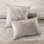King Taupe Chenille - 7 Piece With And Fillings Comforter For Pleated Decorative Pillows-116011918
