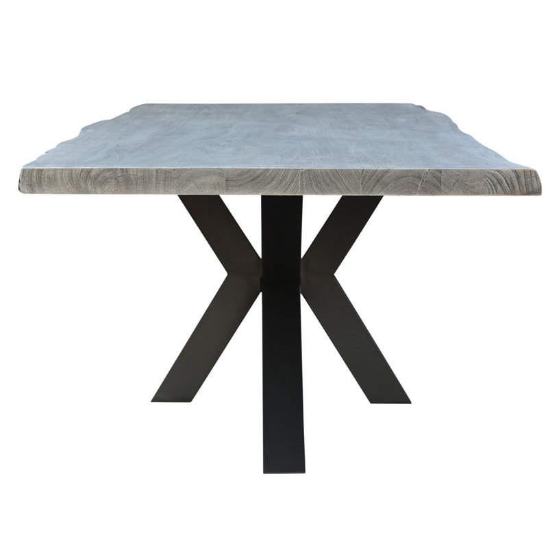 Edge Solid Wood Dining Table, 30" H x 84" L x 40" W