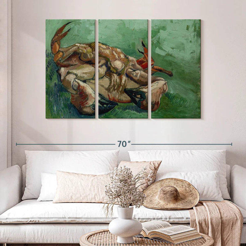 Brampt Crab On Its Back, 32" H x 50" W