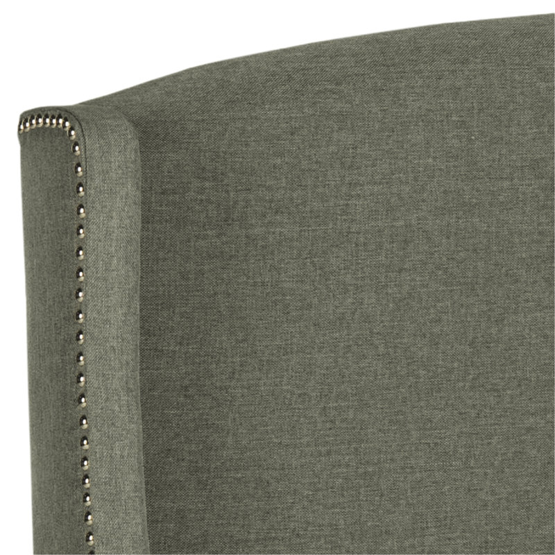 Hattiesburg Upholstered Headboard, Twin, Buckwheat 100% Polyester