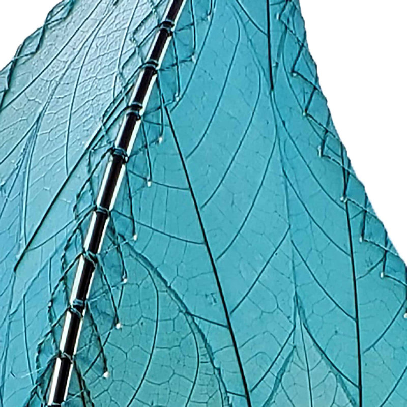 Lampe de table dépliant Eangee, Bleu mer