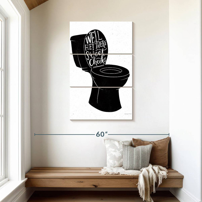 Bathroom Puns II - noir