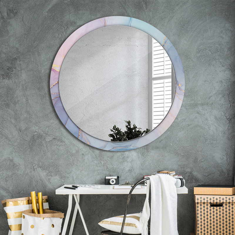 Huldar Glass Flat Wall Mirror