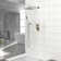 Modern Wall-Mounted Rain Shower System with Air Injection Technology
